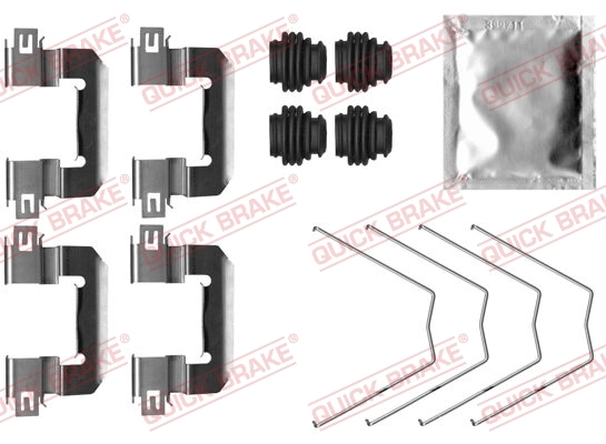 Accessory Kit, disc brake pad